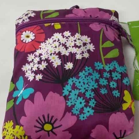 NWT Vera Bradley Collapsible Duffle Bag Flutterby - Picture 6 of 6